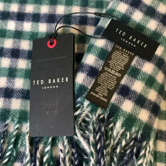 NWT Ted Baker London Checked scarf - Picture 5 of 10